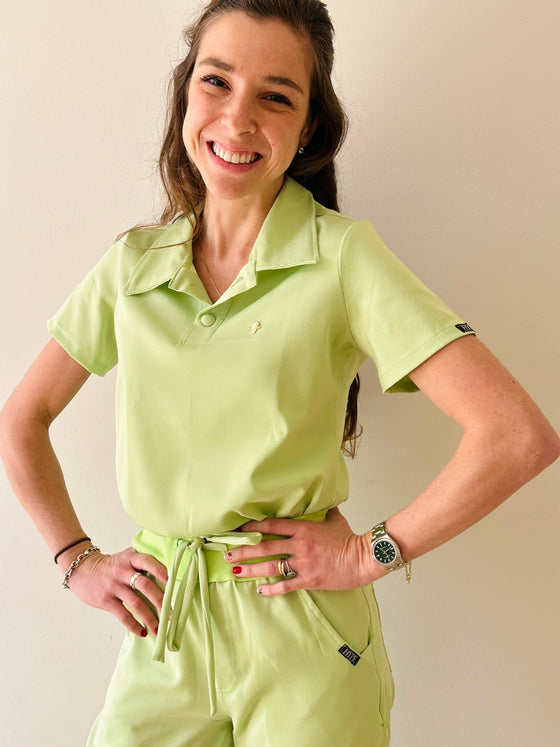 TOP POLO VERDE LIMÓN
